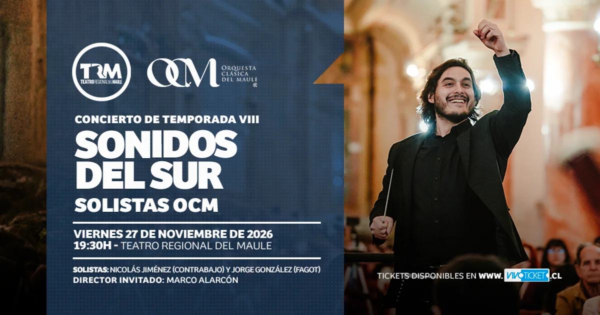 Sonidos del sur: Solistas OCM – Concierto de Temporada VIII