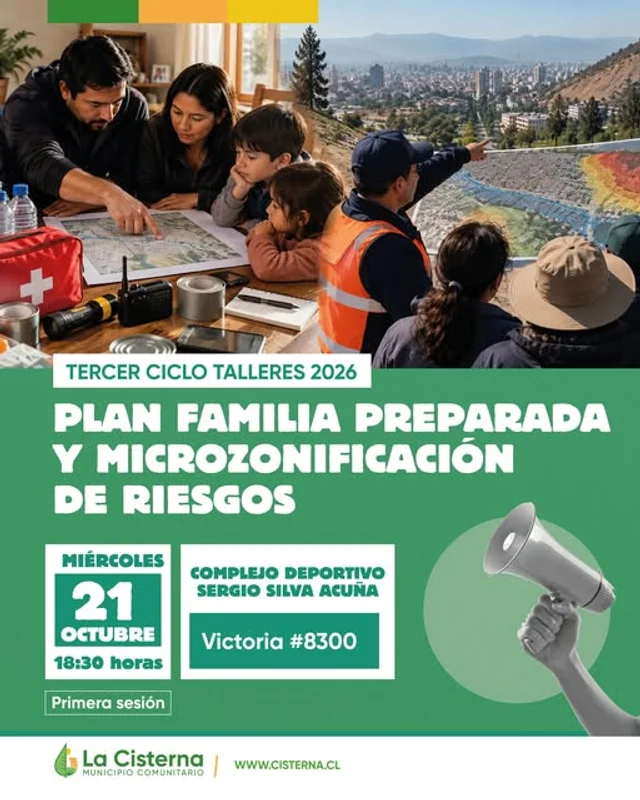 Tercer ciclo de talleres del Plan Familia Preparada y Microzonificación de Riesgos