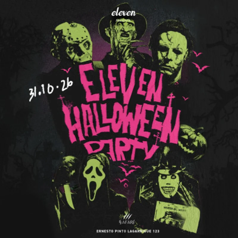 Halloween Eleven Sabado 31 De Octubre En Club Safari