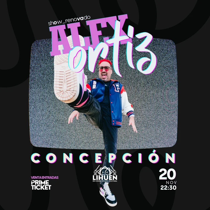 Alex Ortiz en Teatro Lihuén