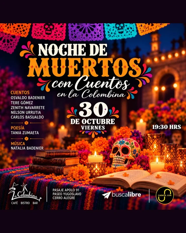 Noche De Muertos En La Colombina, Valparaíso