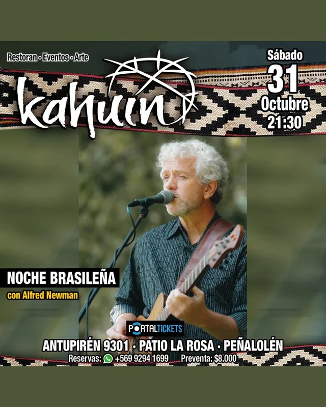Kahuin Presenta: Noche Brasileña Con Alfred Newman