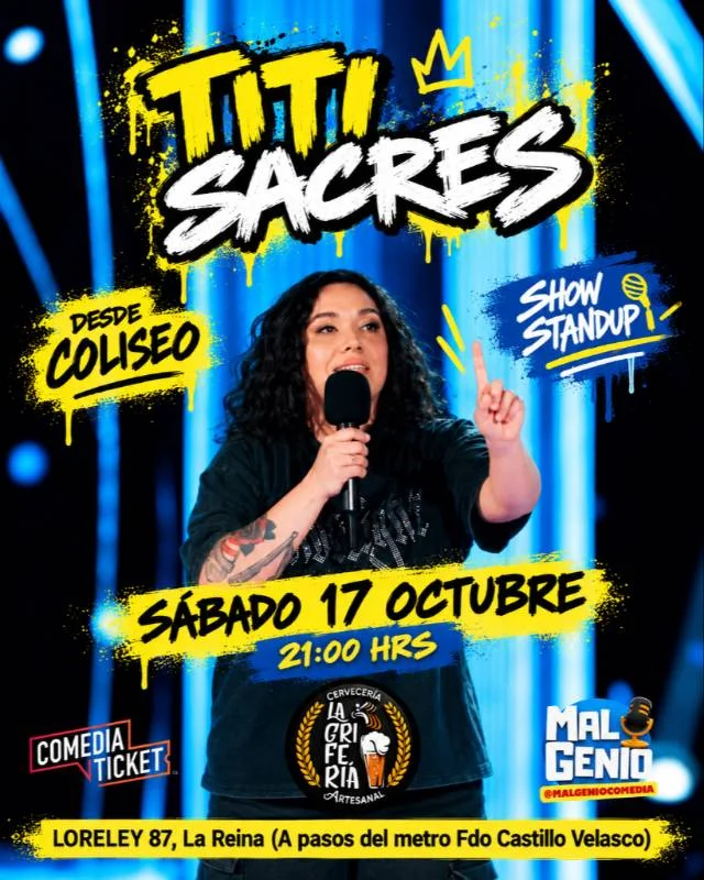 TITI SACRES 17.10 La Griferia La Reina