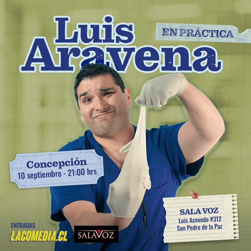 Luis Aravena en Concepción 10.09