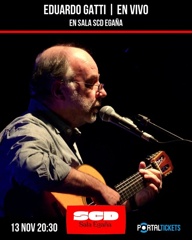 Eduardo Gatti En Vivo Sala Scd Egaña En Sala Scd Egaña