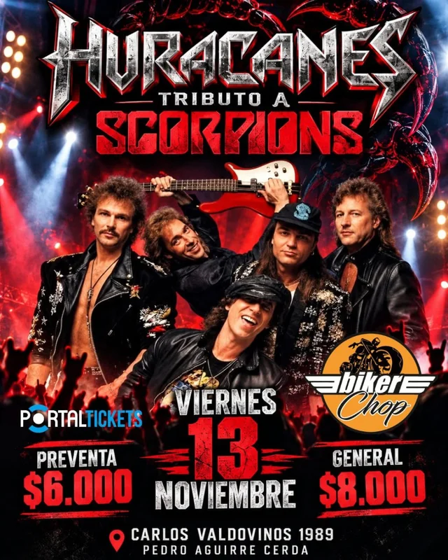 Tributo A Scorpions En Biker Chop
