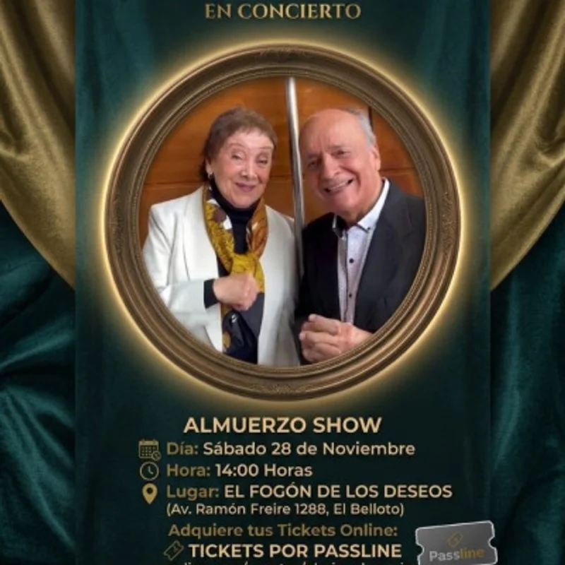 Gloria Benavides Y Horacio Saavedra En Concierto