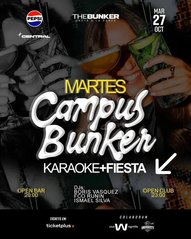 Martes 27 Octubre / The Bunker?