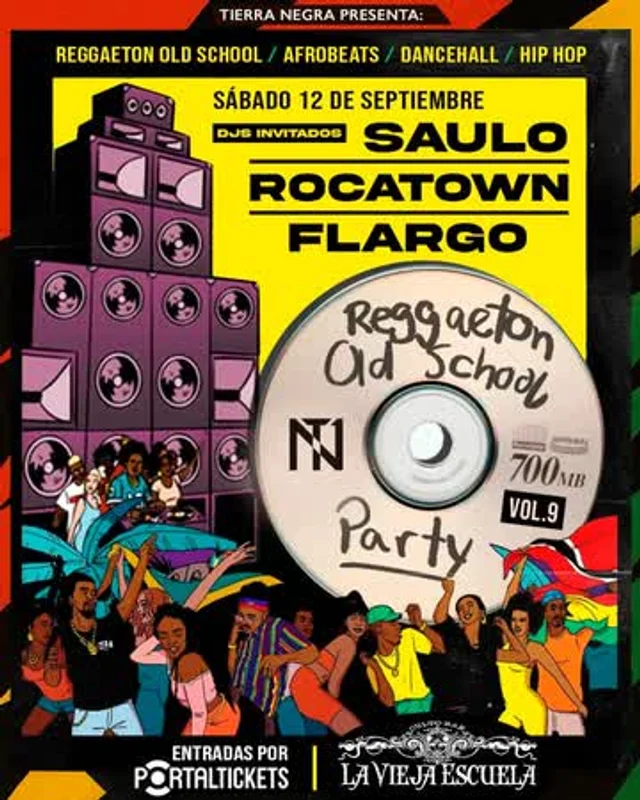 DJ Saulo + DJ Rocatown + DJ Flargo En Vieja Escuela, Pucón