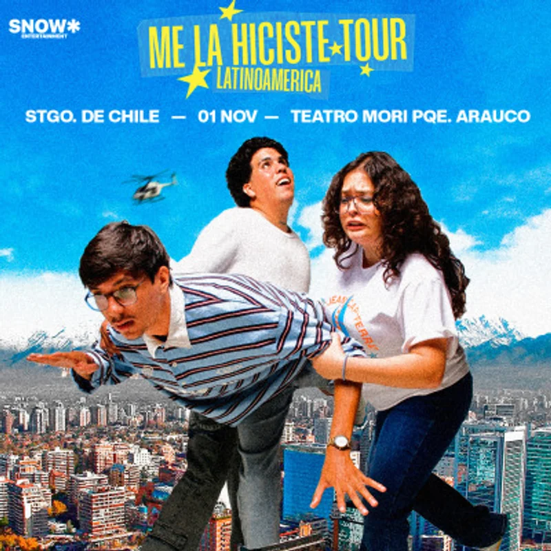 Me La Hiciste Tour en Santiago de Chile