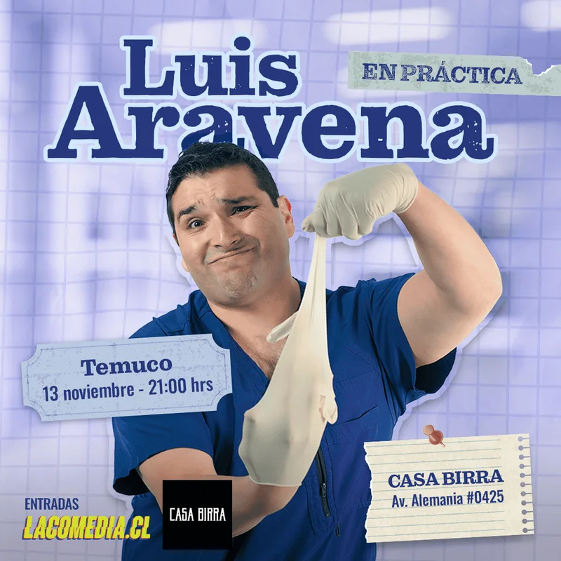 Luis Aravena en Temuco