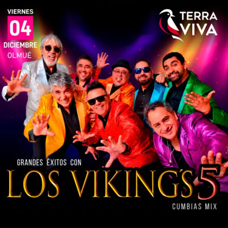 Grandes exitos junto a los Vikings 5 en Terra Viva Olmué