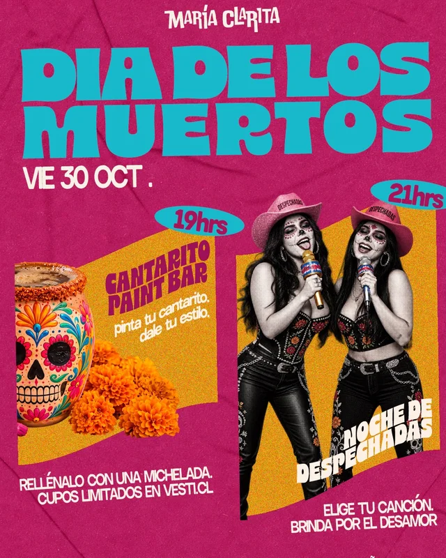 DÍA DE LOS MUERTOS 💀🇲🇽 en María clarita
