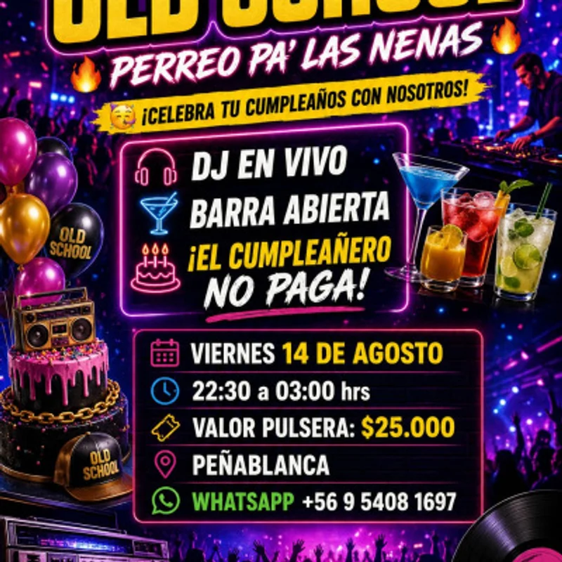 Fiesta Old School Peñablanca