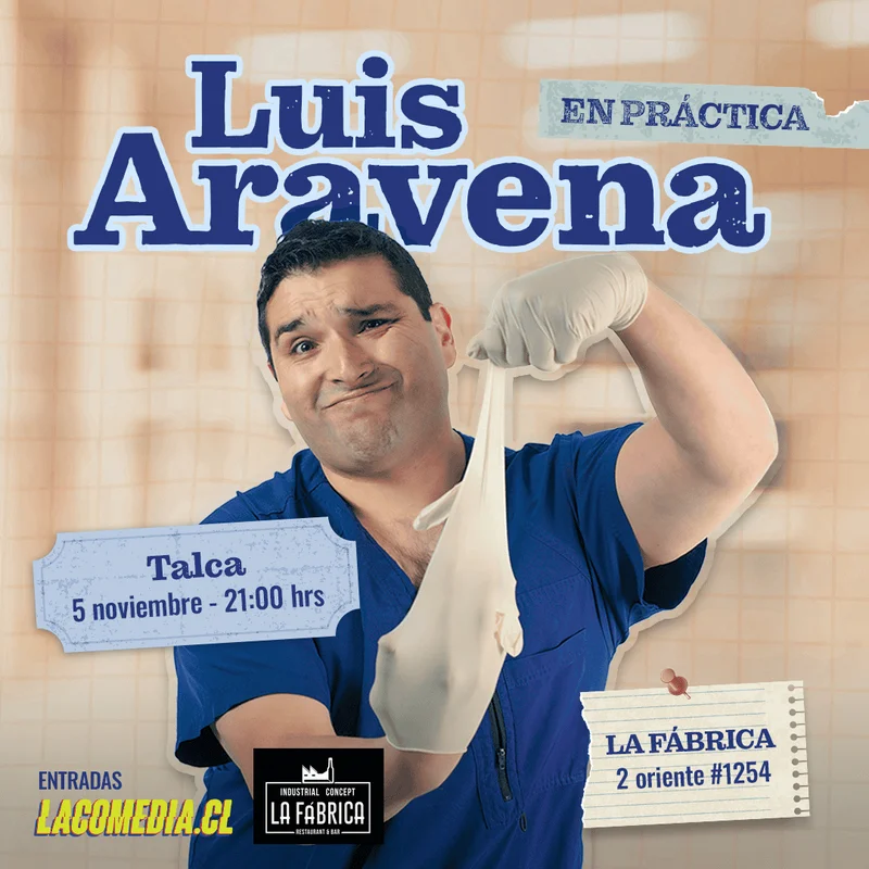 Luis Aravena en Talca
