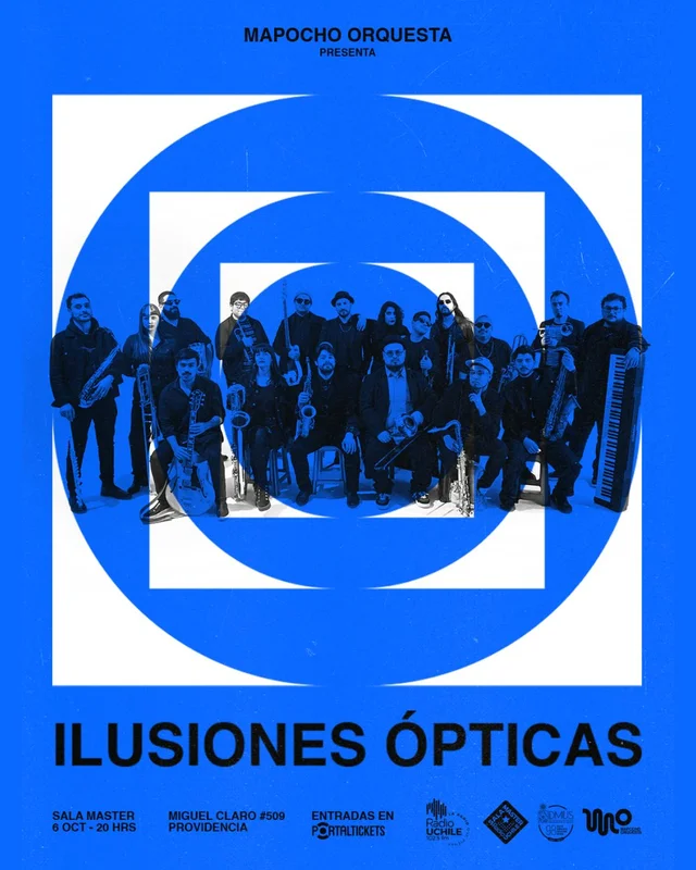 Mapocho Orquesta: Lanzamiento De Ilusiones Ópticas En Sala Master