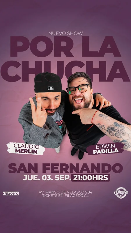 Por La Chucha en Espacio Claustro