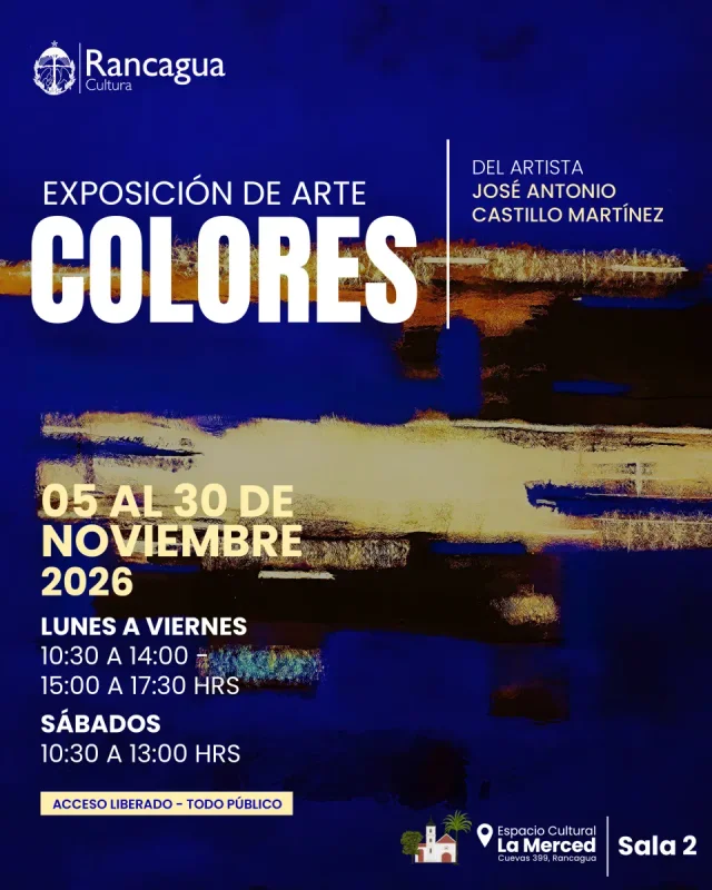 La exposición Colores llega al espacio cultural La Merced
