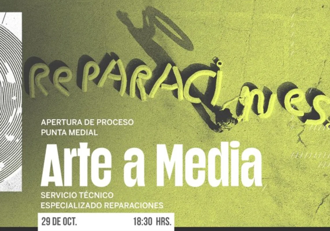 AM: Arte a Media, Servicio Técnico Especializado, de María Ignacia Valdebenito -Apertura de procesos Punta Medial