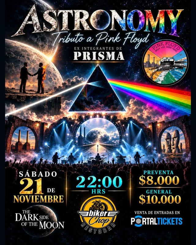 Tributo A Pink Floyd En Biker Chop