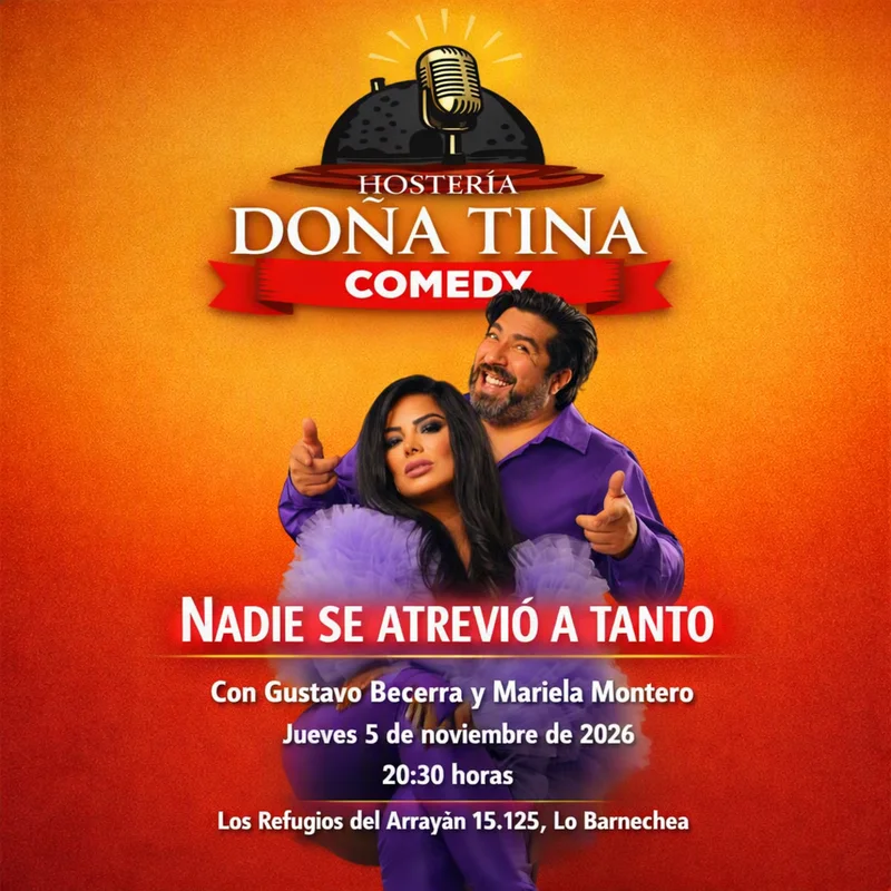 Dona Tina Comedy "Nadie se Atrevio a Tanto" con Gustavo Becerra y Mariela Montero
