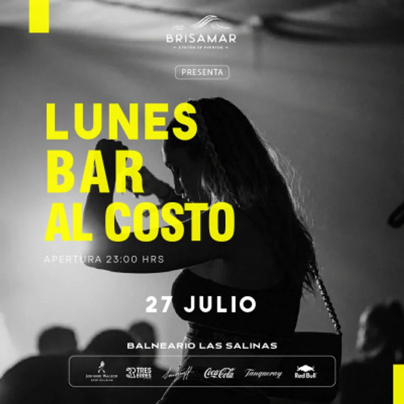 Brisamar Bar al costo Lunes 27 de Julio