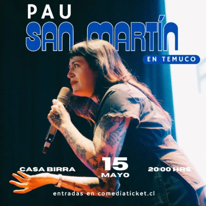 Pau San Martín en Temuco