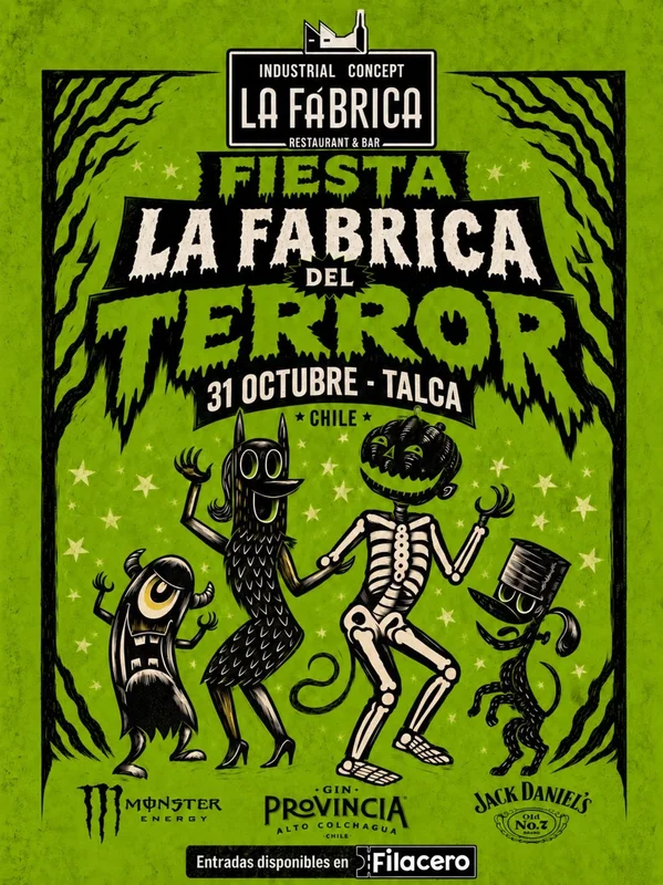 Fiesta La Fábrica del Terror - Fiesta Halloween
