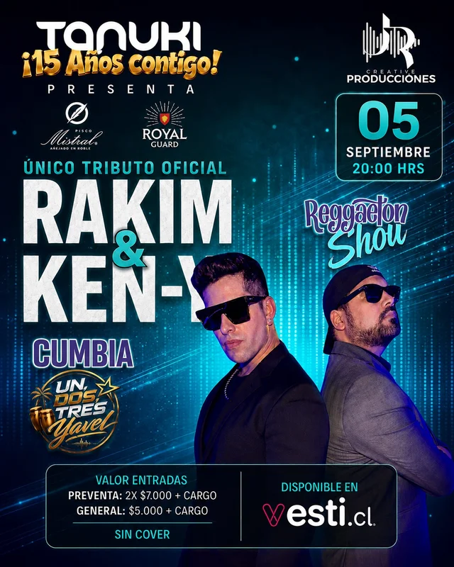 Tributo Rkm Y Ken-Y Reggaeton Old School Tanuki