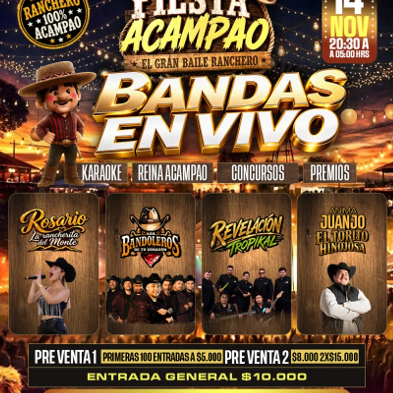 FIESTA ACAMPAO "El Baile Ranchero"