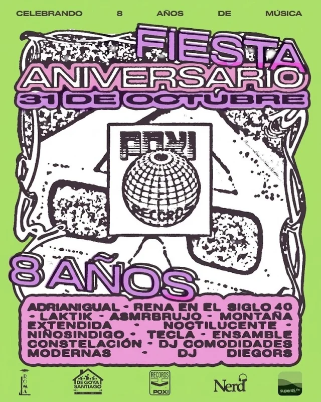 Aniversario Poxi Records En Teatro Roma
