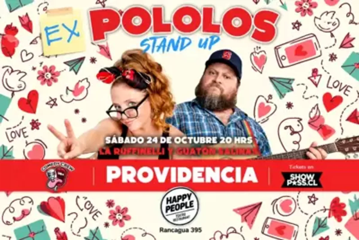 Ex Pololos Stand Up - La Ruffinelli Y El Guaton Salinas - 24 De Octubre