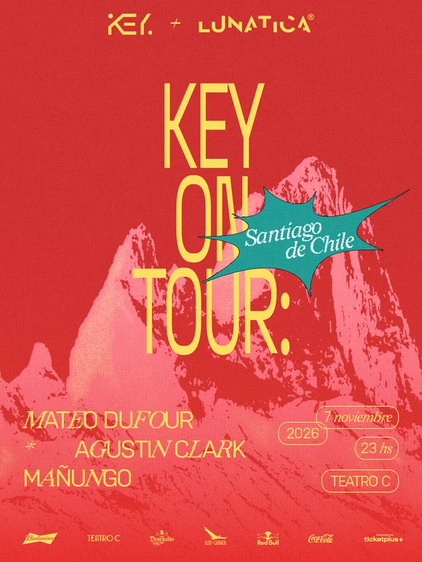 Key On Tour X Lunatica Presenta: Mateo Defour, Agustin Clark, Manungo