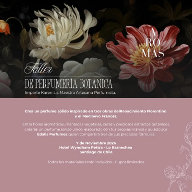 Taller de Perfumería Botánica