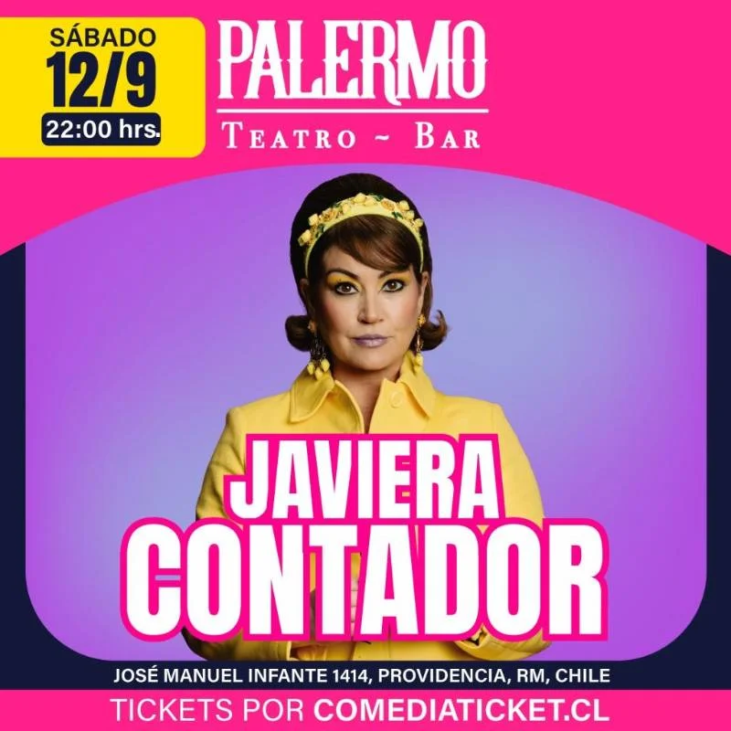 Javiera Contador en Palermo Teatro Bar