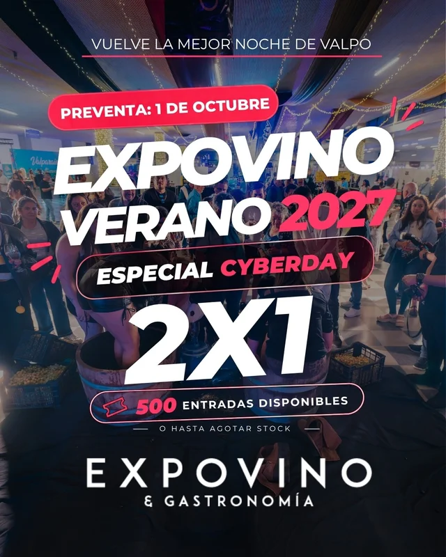 Sábado 30 de Enero - ExpoVino y Gastronomía 2027