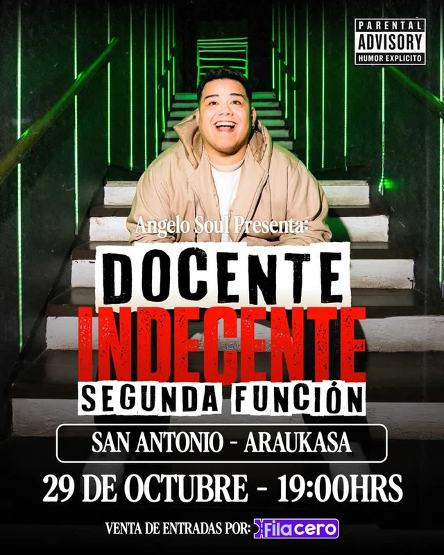 Docente Indecente - Angelo Soul en Araukasa Segunda Funcion