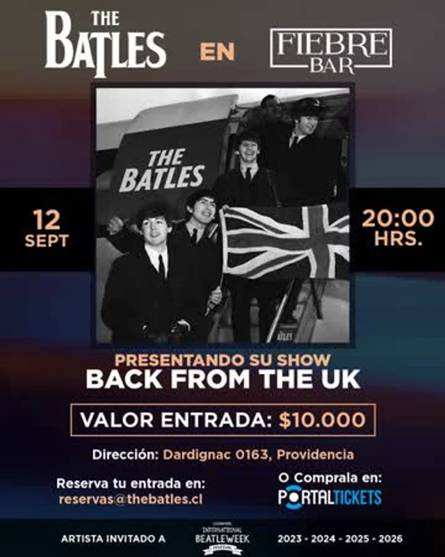 The Batles: Show Back From The Uk En Fiebre Bar