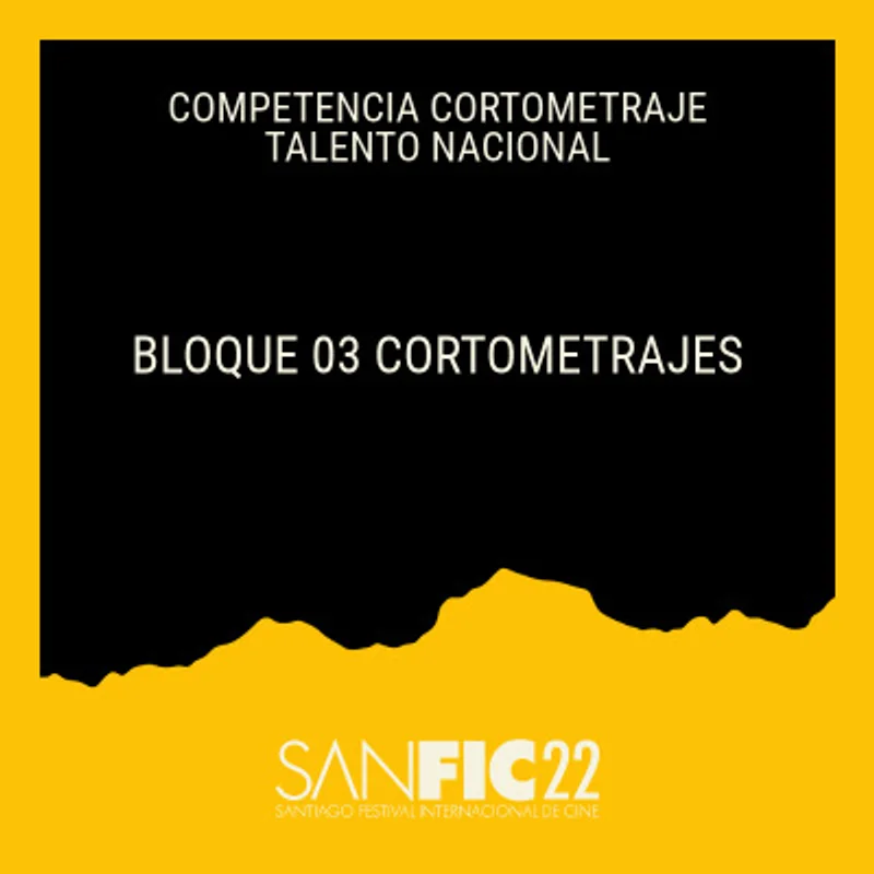 Bloque 3 Cortometrajes / SANFIC / Centro Arte Alameda