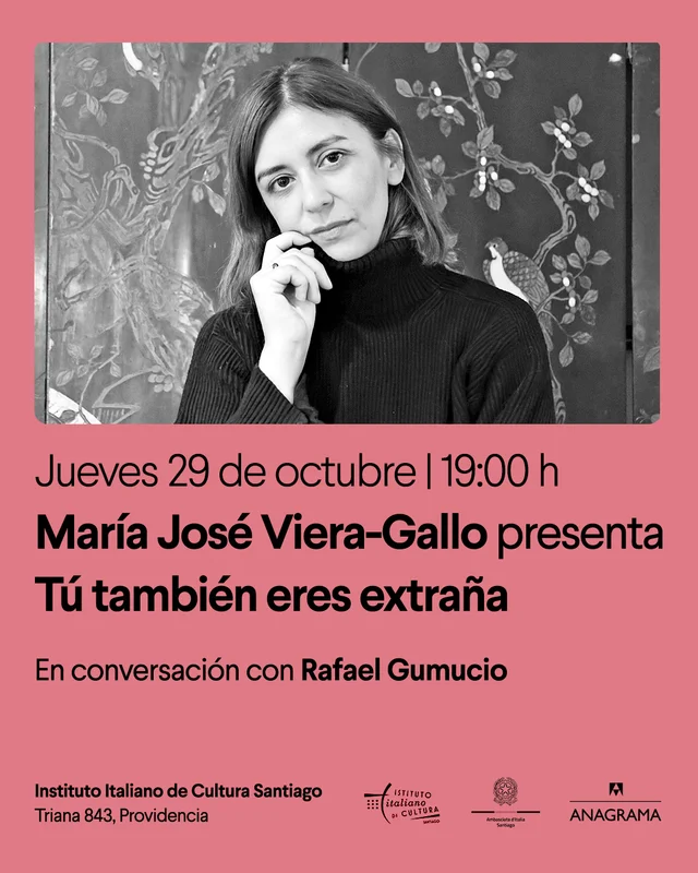 Lanzamiento Del Libro «Tu También Eres Extraña» De María José Viera Gallo