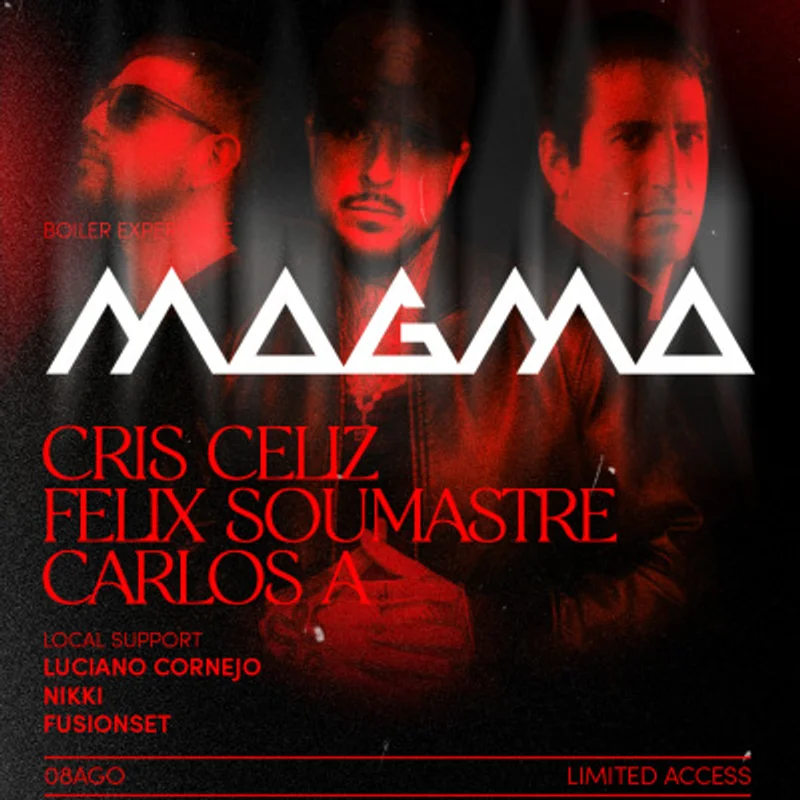 Magma - Boiler Experience - 08 Agosto (+18)