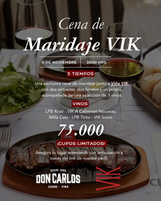 Cenas de Maridaje - VIK
