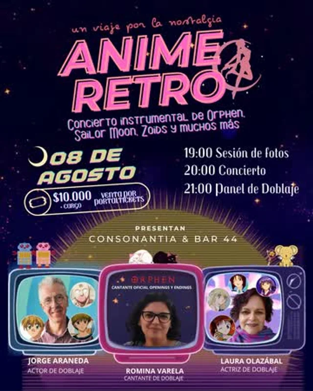 Anime Retro En Bar 44