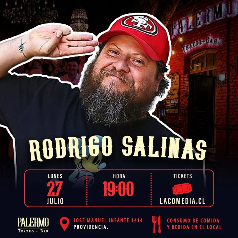 Rodrigo Guatón Salinas en Palermo Teatro Bar