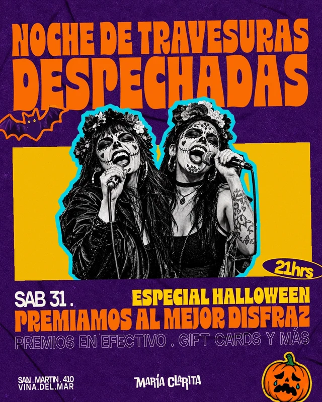 Viernes y Sábado Despechadas Viña del Mar