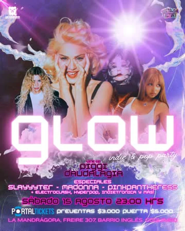 Glow Indie & Pop Party En La Mandragora, Coquimbo