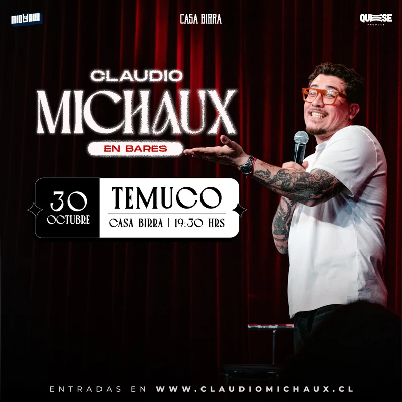 Claudio Michaux en Temuco 30.10