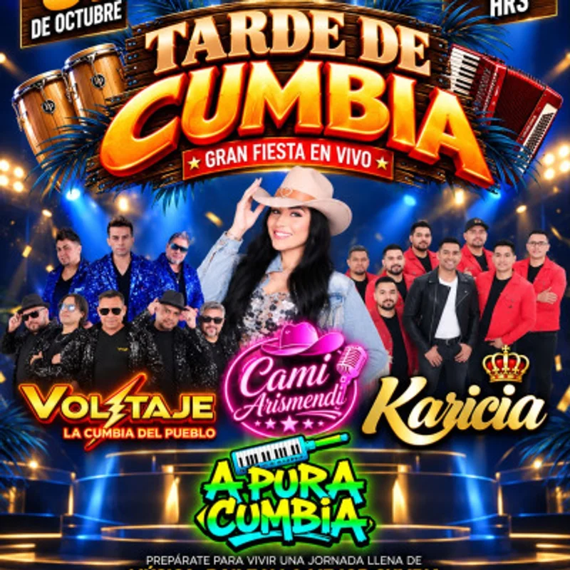 Tarde De Cumbia Sala25 - Sabado 31