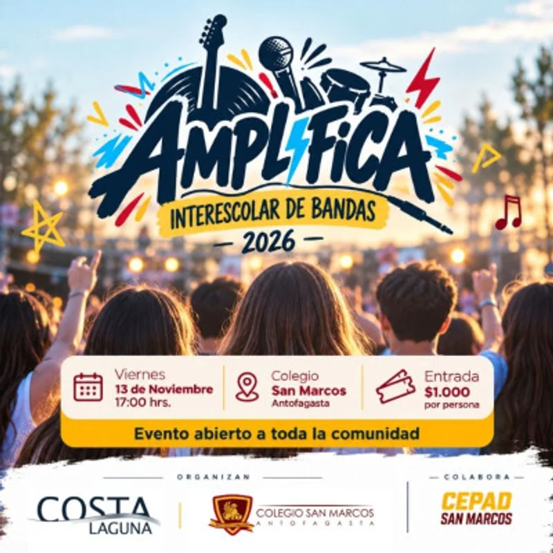AMPLIFICA – Interescolar de Bandas 2026