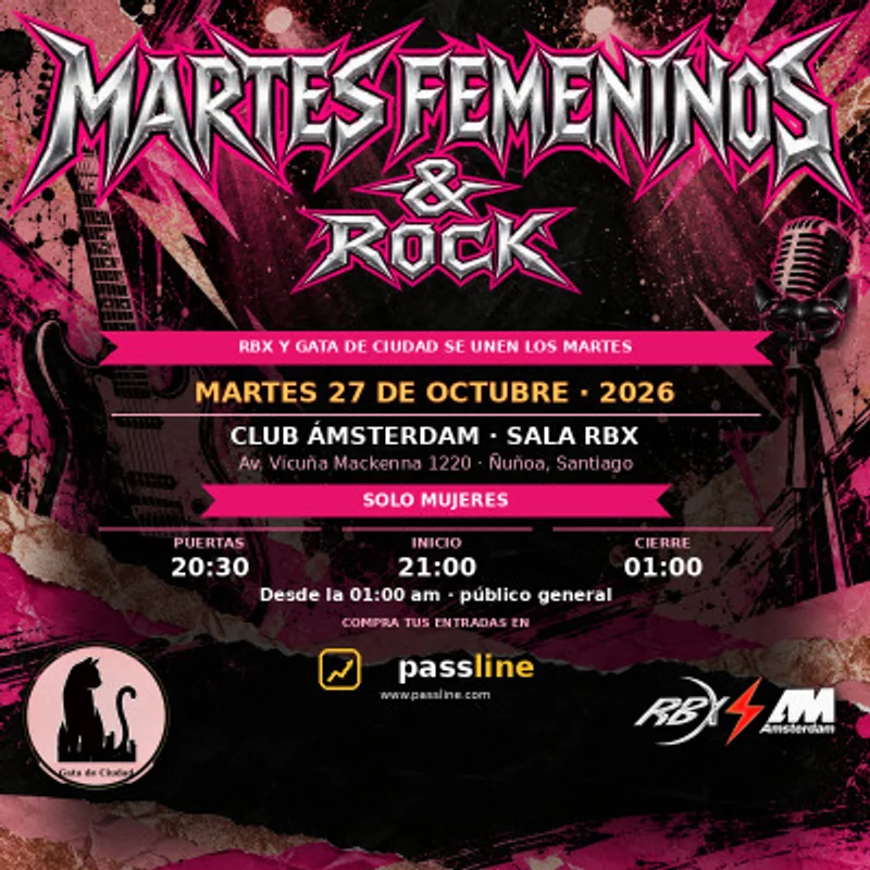 Martes Femeninos & Rock